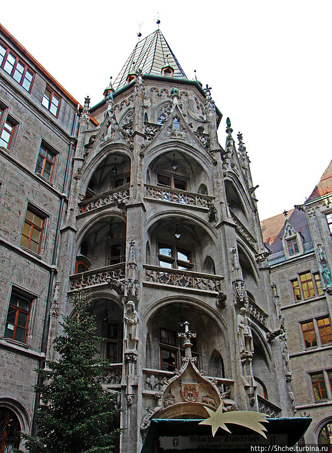 Новая ратуша (Neues Rathaus) Мюнхена — шедевр неоготики Мюнхен, Германия