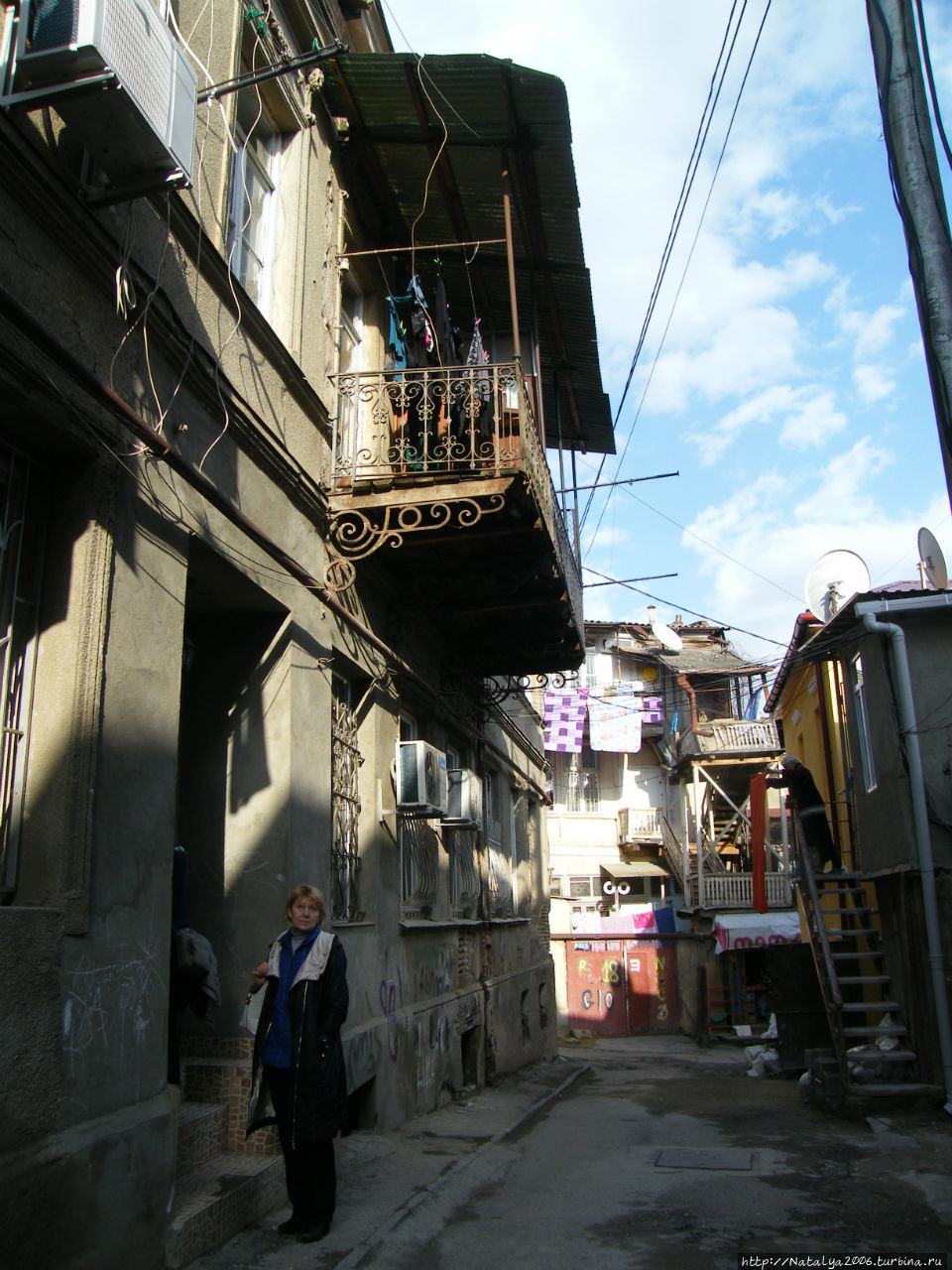 Улочка в Старом городе Тбилиси, Грузия