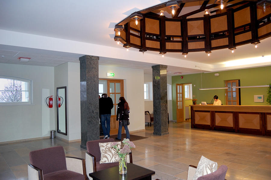 В холле гостиницы Сагади, Эстония