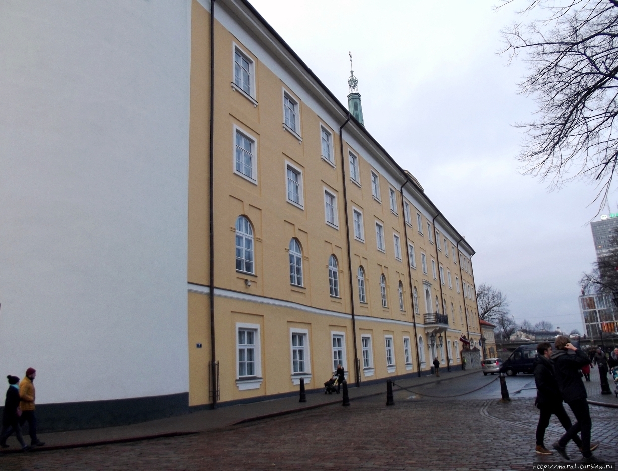 Резиденция президента Латвии с 1995 года размещается в Рижском замке Рига, Латвия