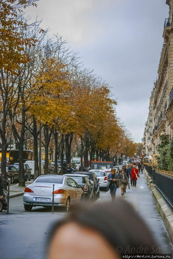 Елисейские поля в Париже. Париж, Франция
