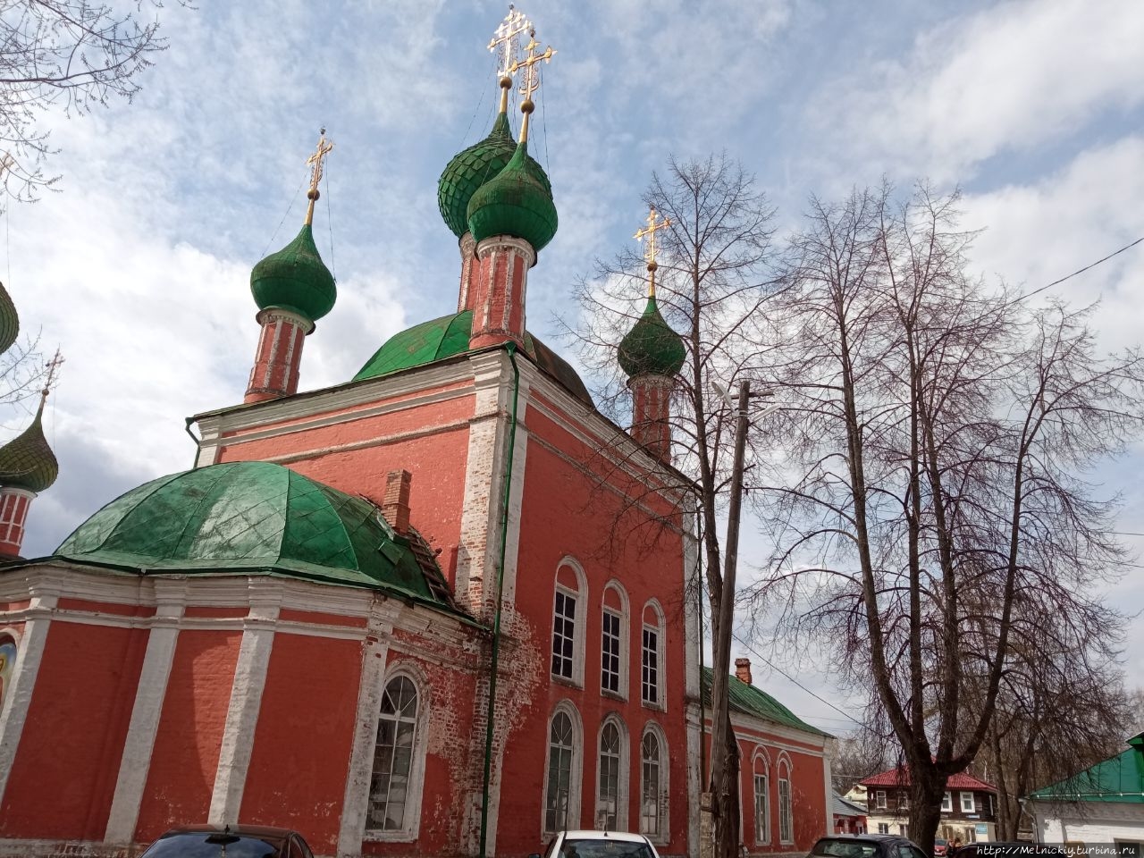 Небольшая прогулка по Красной площади Переславль-Залесский, Россия