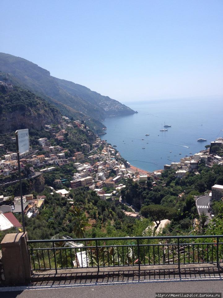 Набережная Lido di Positano Позитано, Италия