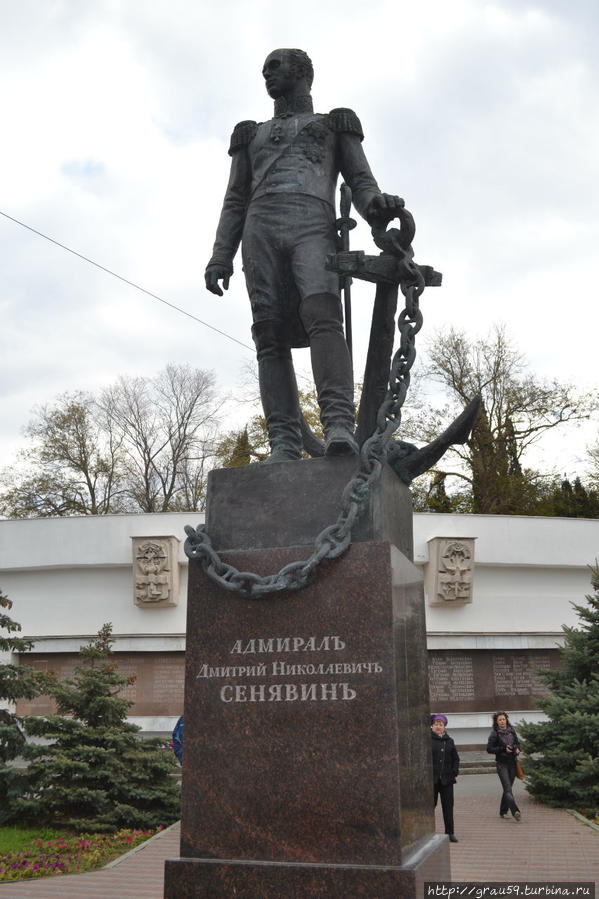 Памятник адмиралу Сенявину Д.Н. Севастополь, Россия