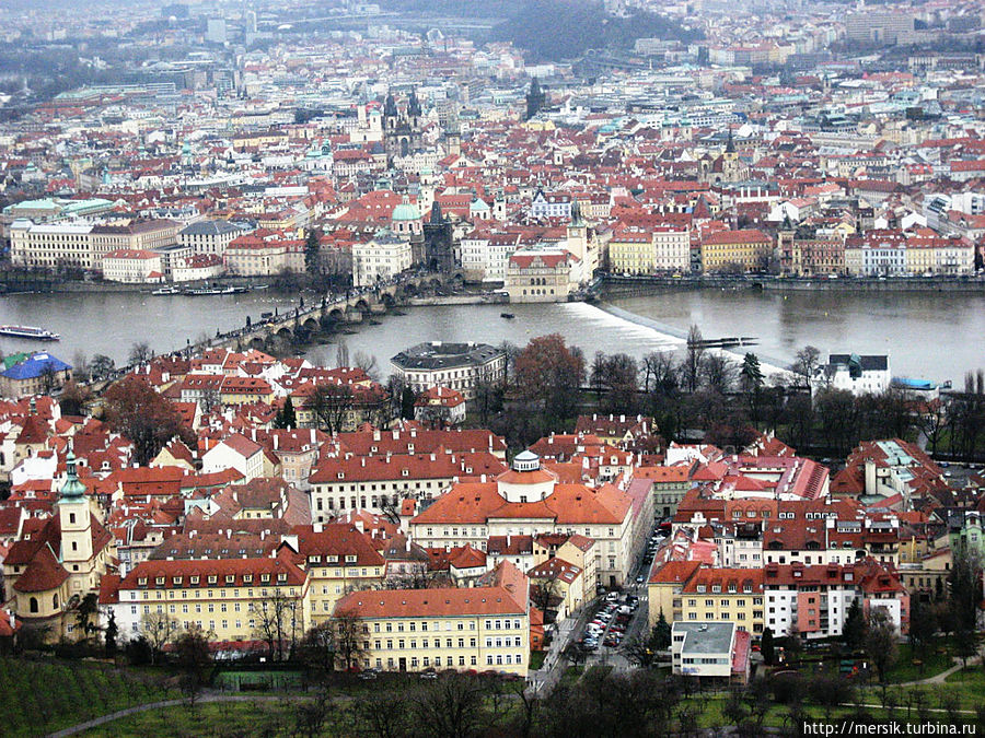 Петршинская башня Прага, Чехия