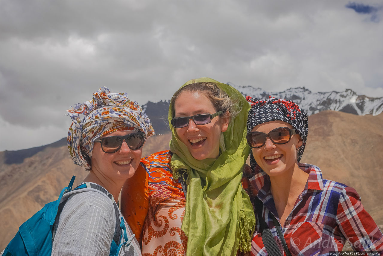 Текущая с горы Лех, Индия