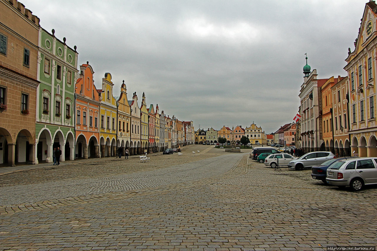 Исторический центр города Телч Телч, Чехия