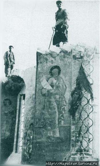 Разборка храма Воскресения 1952 Пучеж, Россия
