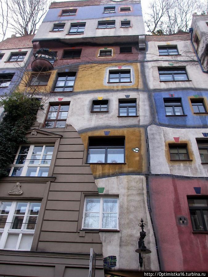 Теперь и мы увидели самый необычный дом в Вене! Вена, Австрия