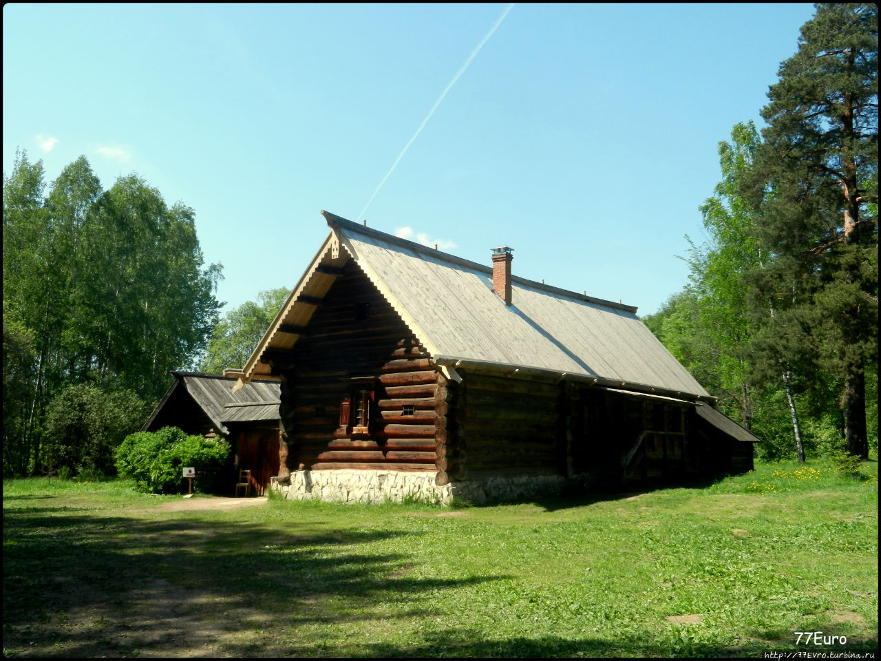 Музей деревянного зодчества.
Изба Кокориных Истра, Россия