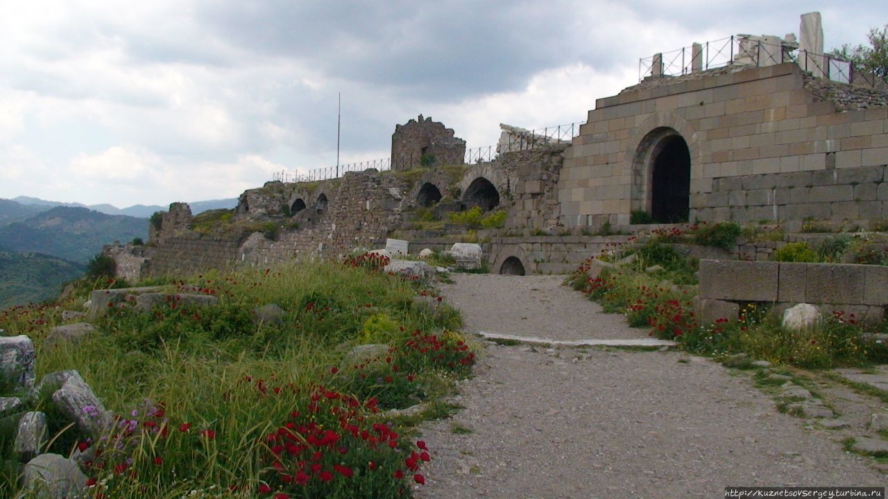 Пергам Бергама (Пергам) античный город, Турция