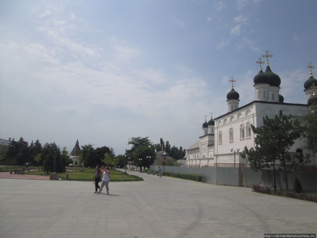 Прогулка по Кремлю Астрахань, Россия