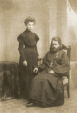 Священник Владимир Воробьев с супругой Ольгой Николаевной, 1907–1909 годы (Из Интернета)