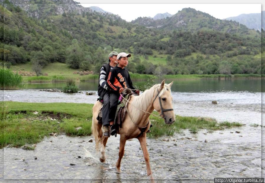 Первое на пути — озеро Кыла-Кёль Сары-Челекский заповедник, Киргизия