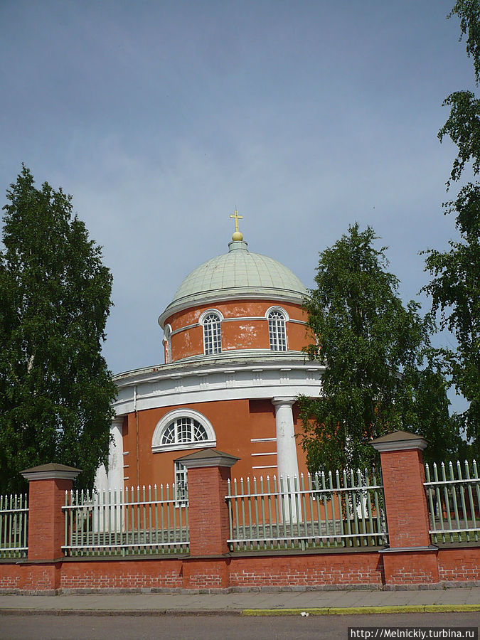 Небольшая прогулка по центру Хамины Хамина, Финляндия