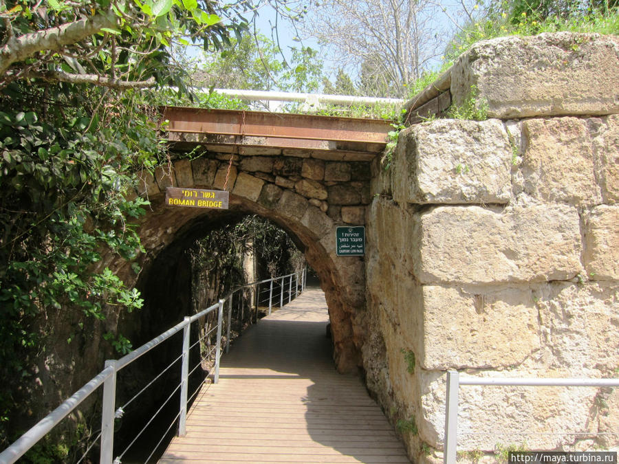 Римский мост Баниас, Израиль