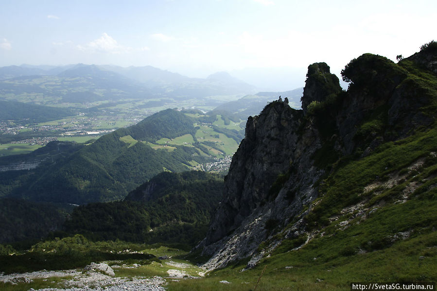 Спуск с горы Унтерсберг — что-то героическое в этом есть Зальцбург, Австрия