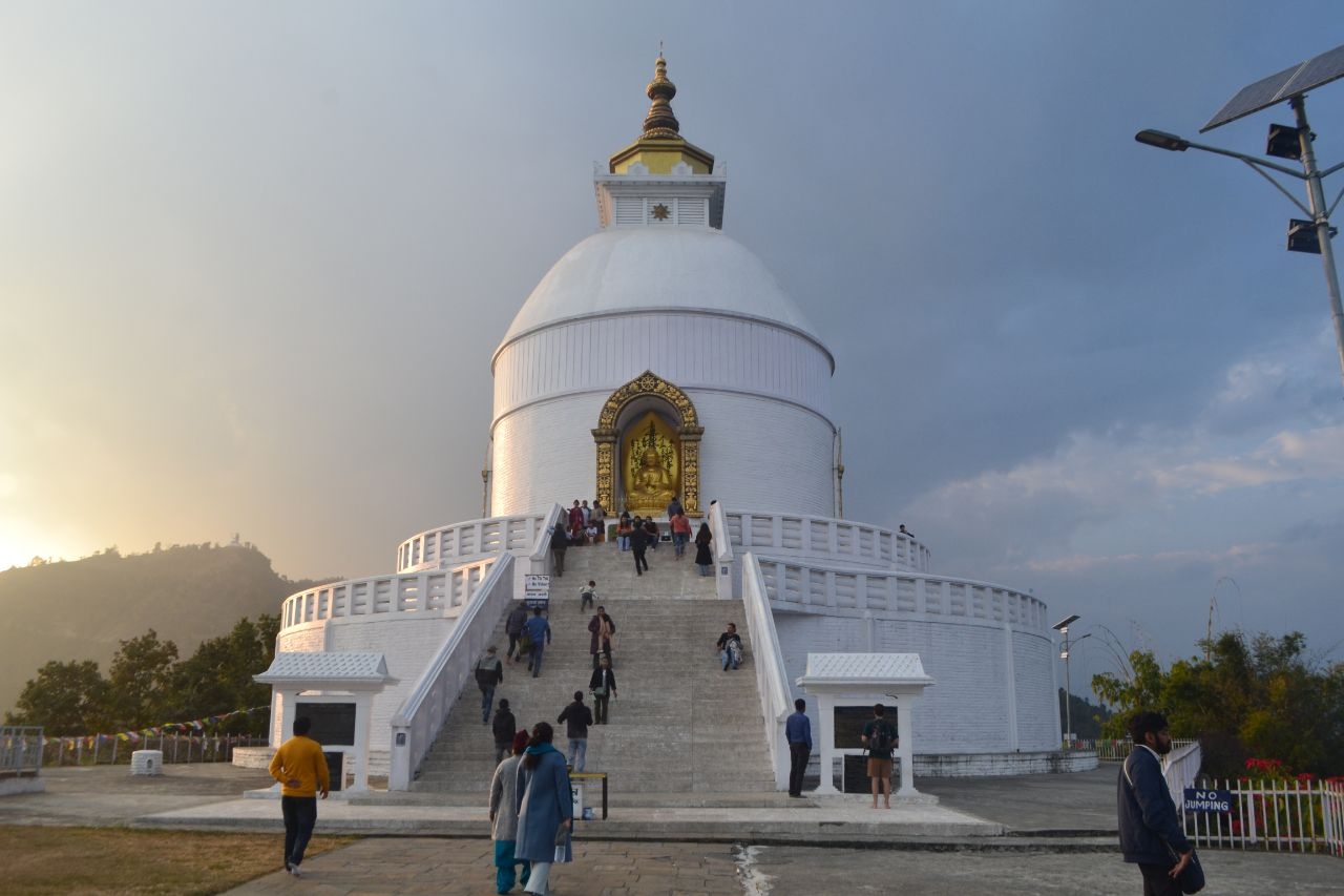Ступа Шанти / Shanti Stupa