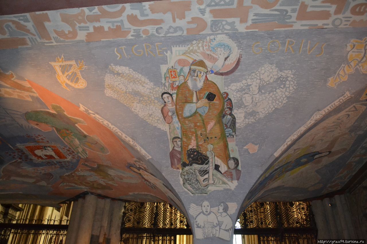 Кельнский собор. Часть 11.  Алтари, картины, фрески Кёльн, Германия