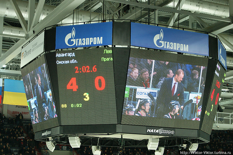 Авангард сильнее Льва Омск, Россия