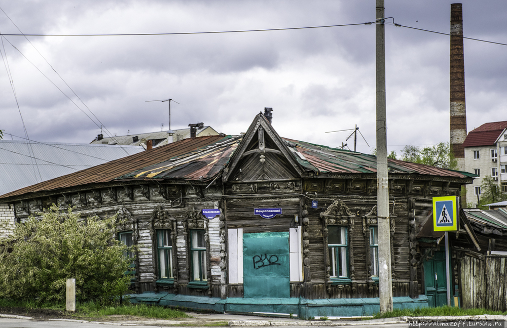 Спонтанный Сызрань, город на Средней Волге. Сызрань, Россия