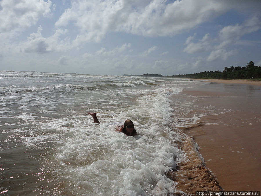 Ласковый Индийский океан Бентота, Шри-Ланка