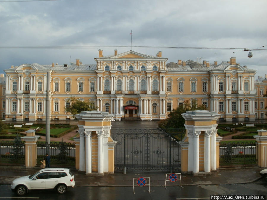 Воронцовский дворец построен архитектором Растрелли в 1758 году. Санкт-Петербург, Россия