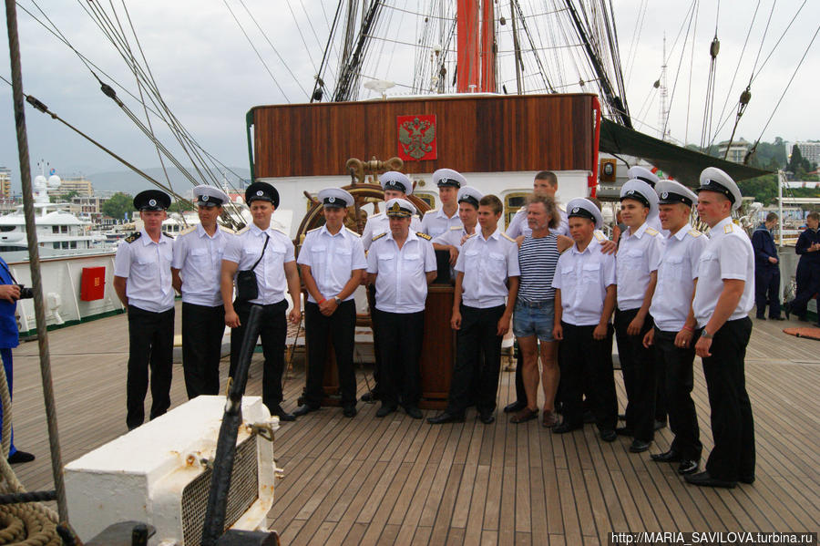 курсанты списываются на берег в Сочи Сочи, Россия