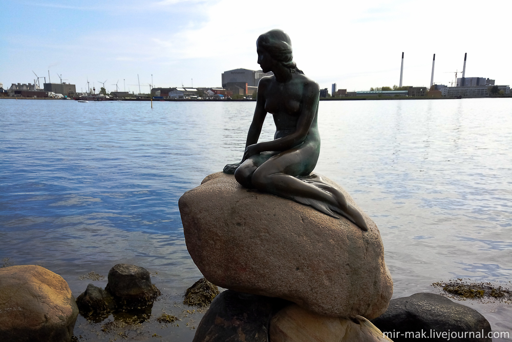 История одной русалки Копенгаген, Дания
