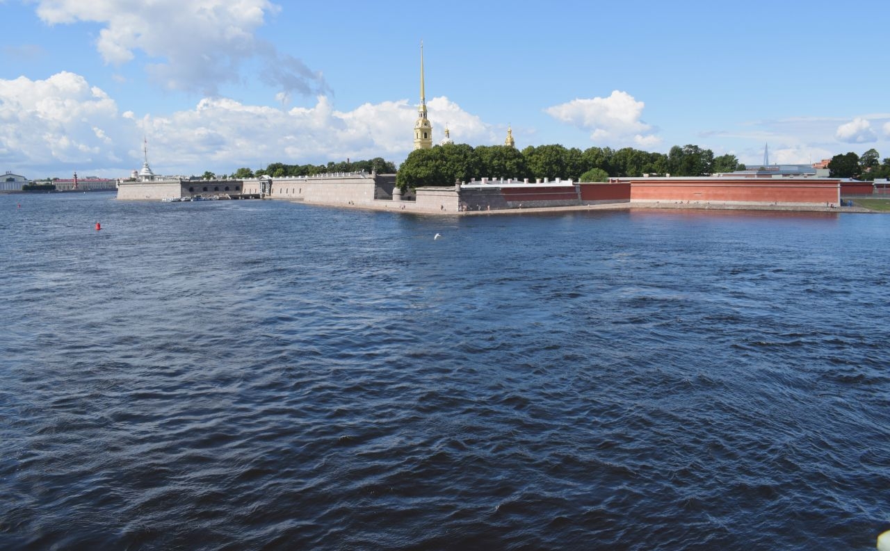 Прогулка по набережным и мостам Невы, часть 2 Санкт-Петербург, Россия