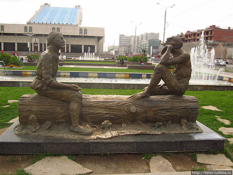 В данном памятнике отражена одна очень старая местная легенда... Казань, Россия