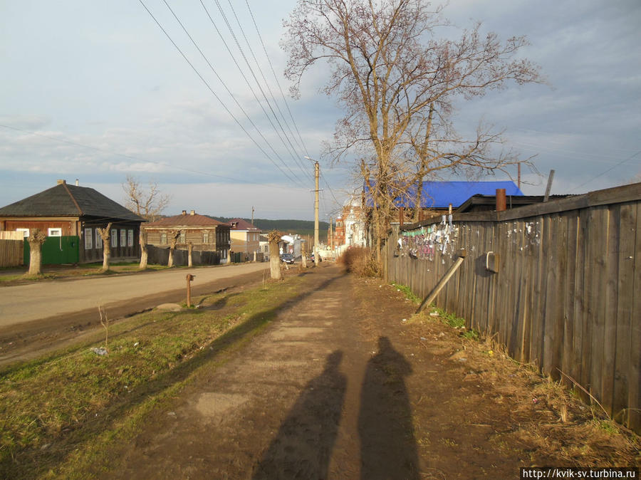 К  центру по  Чернышевского  . Уржум, Россия