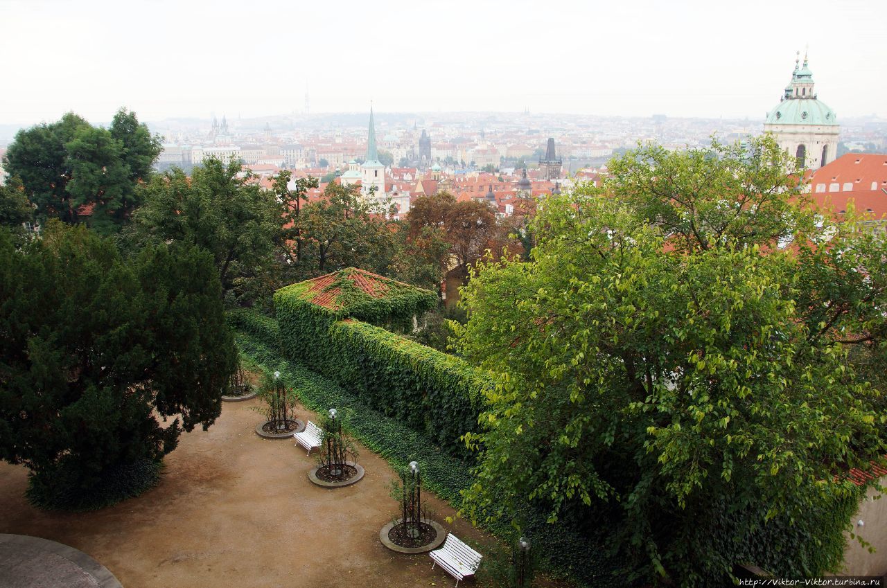 Гартиговский сад Прага, Чехия