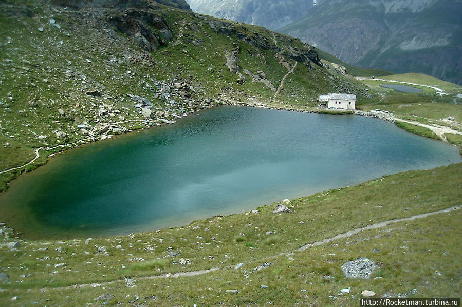 Черное озеро Церматт, Швейцария