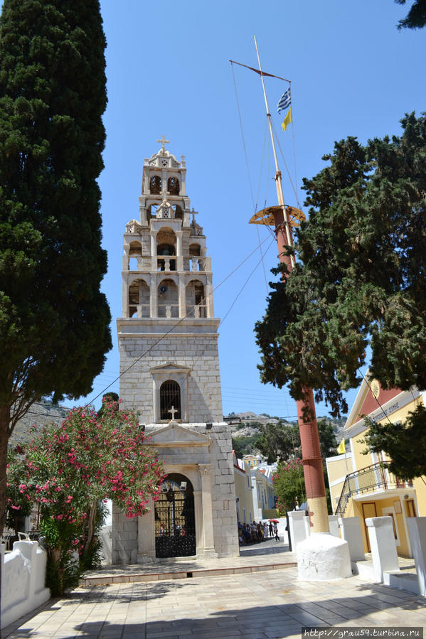 Церковь Святого Иоанна Крестителя Сими, остров Сими, Греция