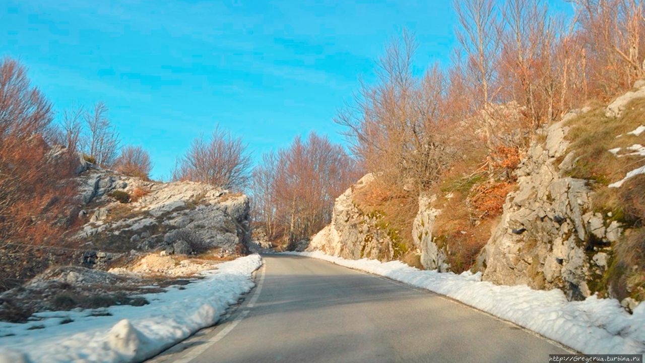 Автомобильный маршрут по Черногории Черногория