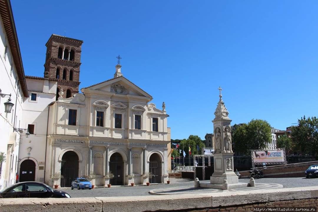 Базилика Сан Бартоломео ал изола Рим, Италия
