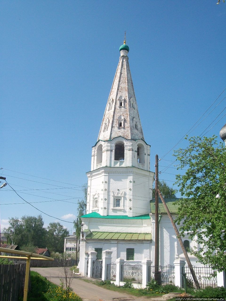 Колоритный город на берегу Волги Балахна, Россия