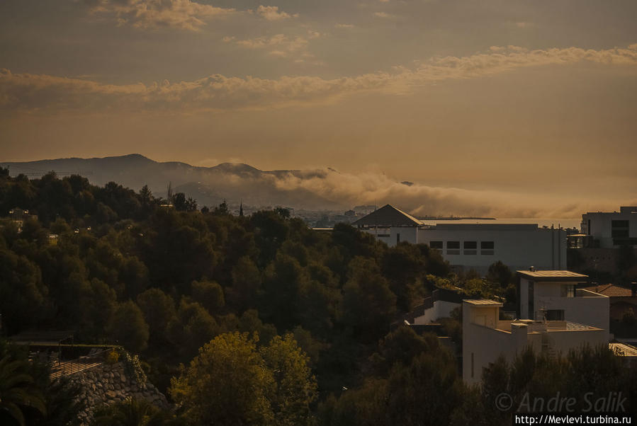 Рассвет. Ситдес Ситжес, Испания