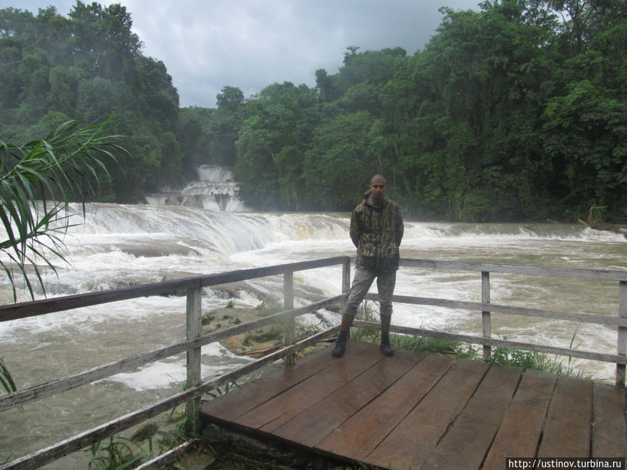 Водопады Misol Ha и Aqua Azul в штате Чьяпас, Мексика Мисоль-Ха водопад, Мексика