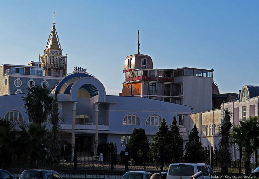 Улицы и площади Батуми. Городские зарисовки Батуми, Грузия