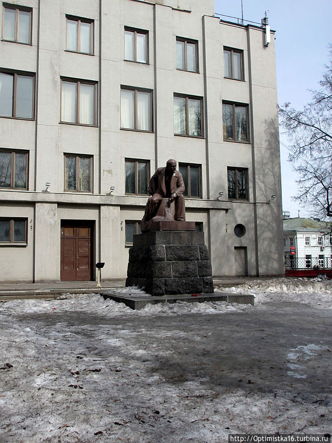 Памятник В. И. Ленину на Тверской площади. Москва, Россия