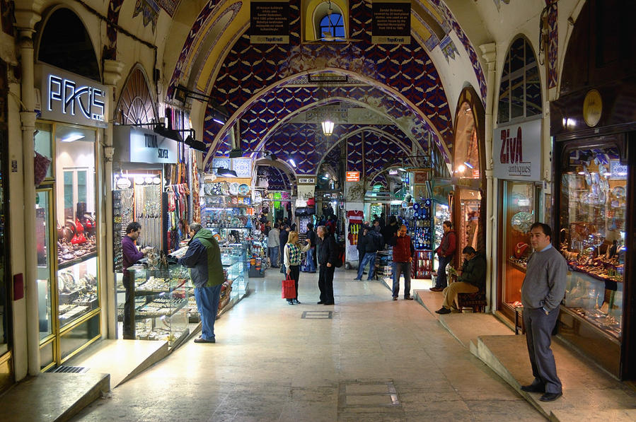 На стамбульском базаре Стамбул, Турция