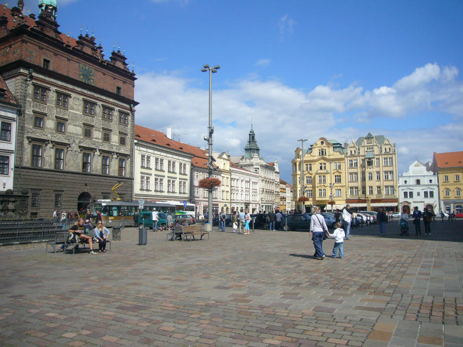 Площадь Республики Пльзень, Чехия