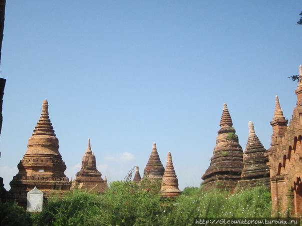 Дорога короля Анавраты перед  старым Баганом Баган, Мьянма