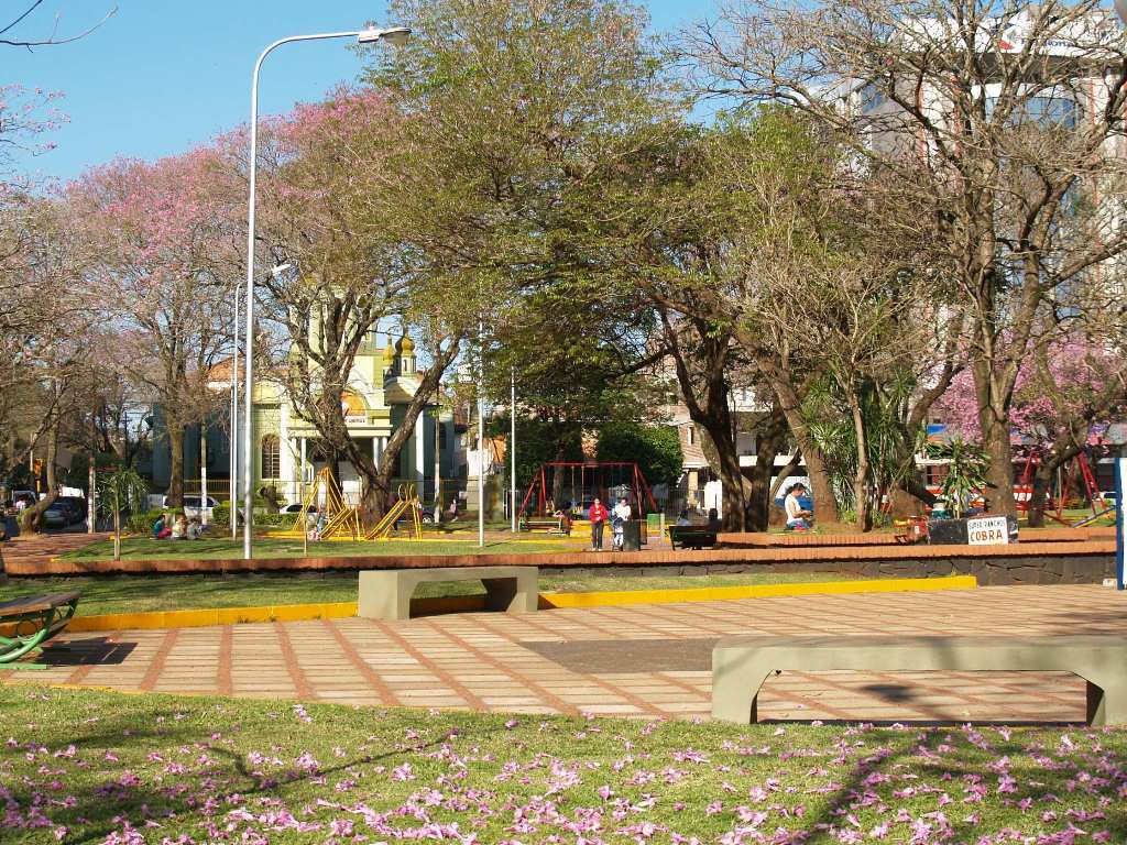Центральная площадь Энкарнасьона Энкарнасьон, Парагвай