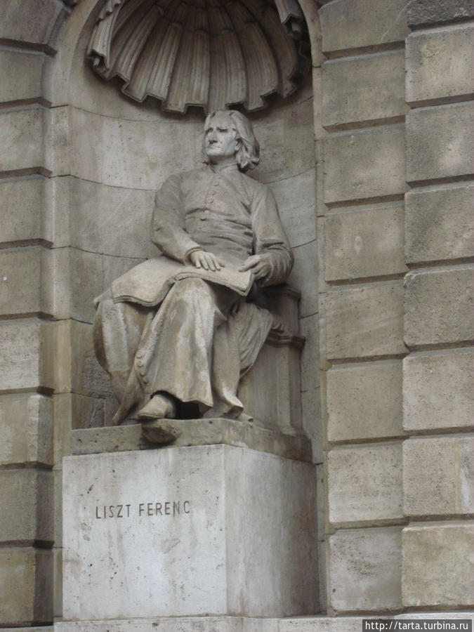 Статуя Ференца Листа Будапешт, Венгрия