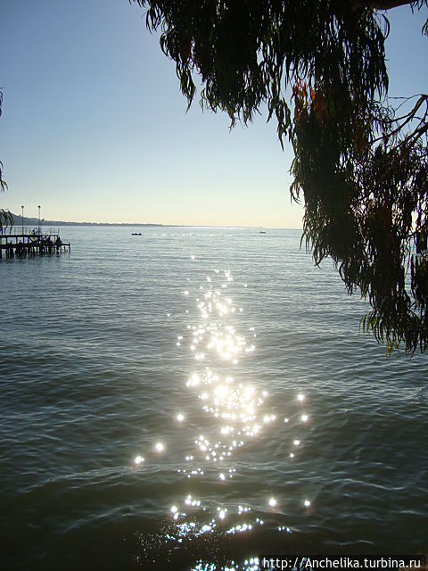 Вид на море. Набережная в Сухуме.