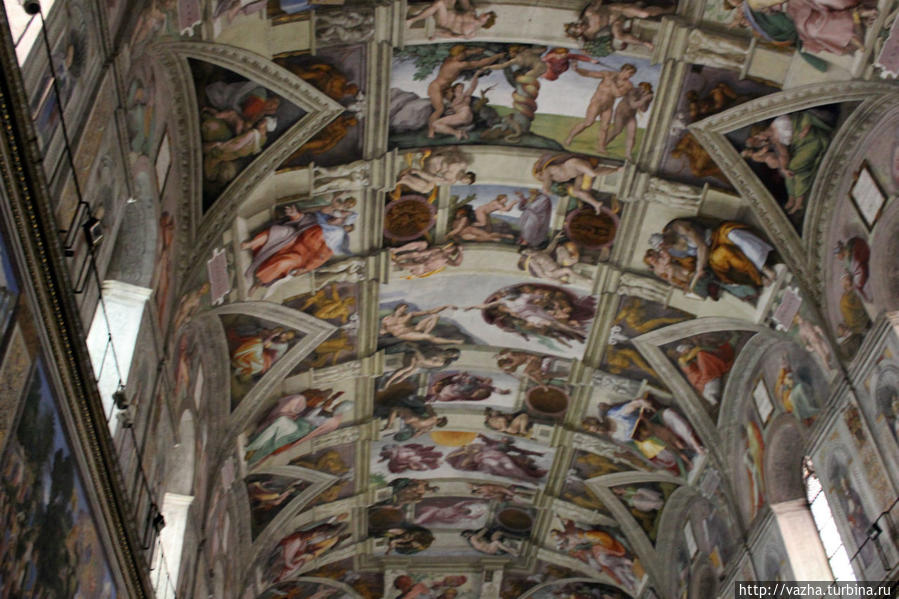 Музей Ватикана. Сикстинская капелла. Рим, Италия