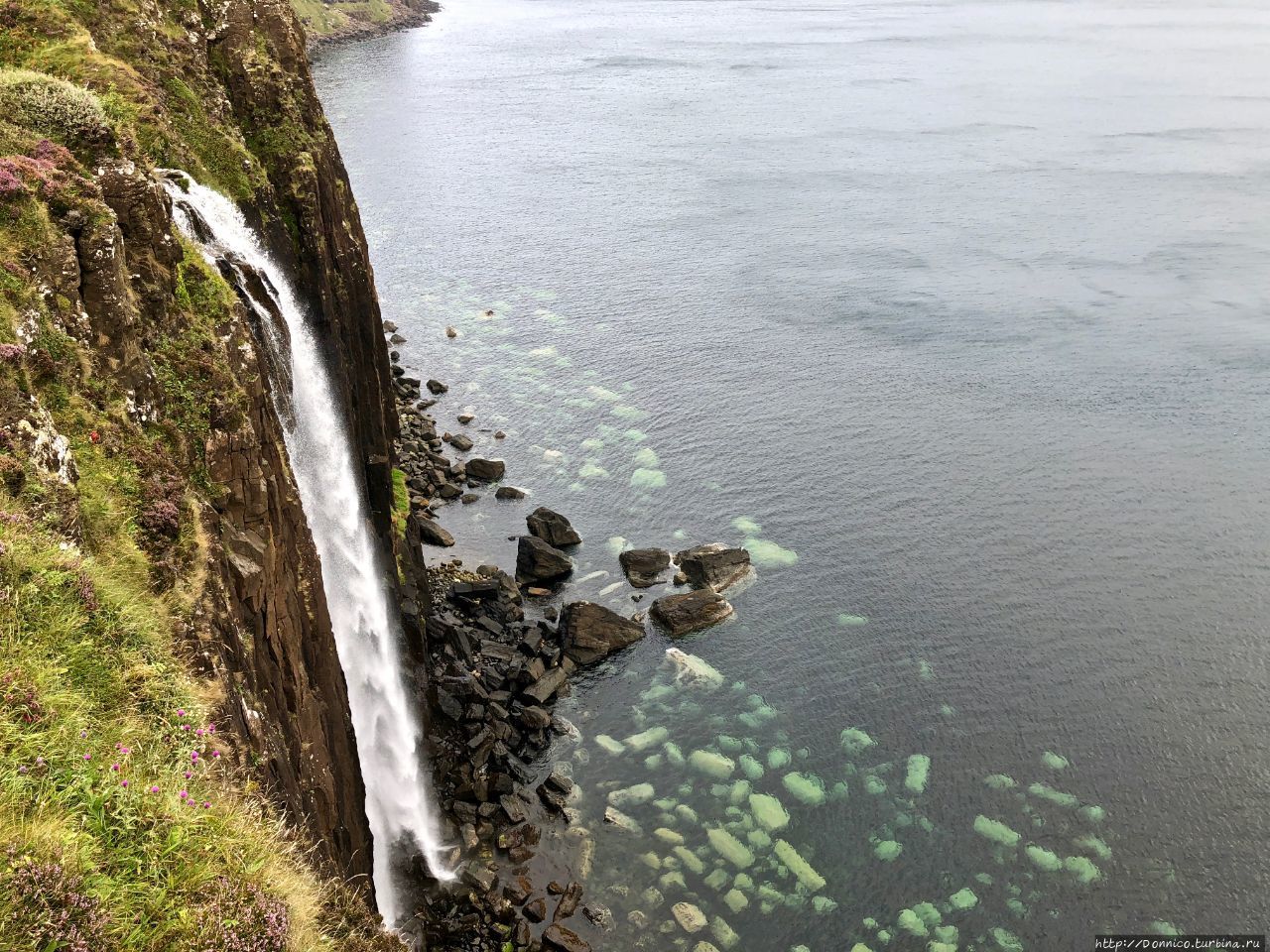 Mealt Falls, Skye Остров Скай, Великобритания